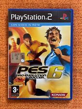 PRO EVOLUTION SOCCER PES 6 SONY PLAYSTATION 2 PS2 PAL ITA BUONE CONDIZIONI