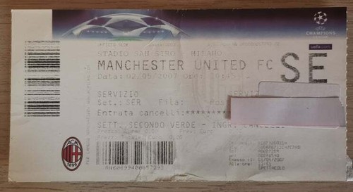 Biglietto stadio ticket - , ac