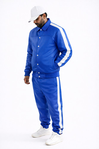 Tuta ginnastica uomo - blu, e