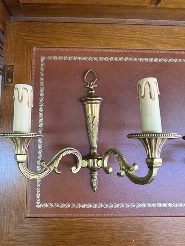 Paire appliques bronze - en,