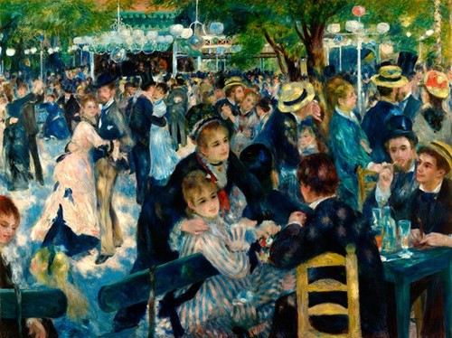 Quadro renoir ballo - al, moulin