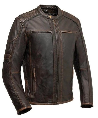 Giacca moto pelle uomo - moto, |