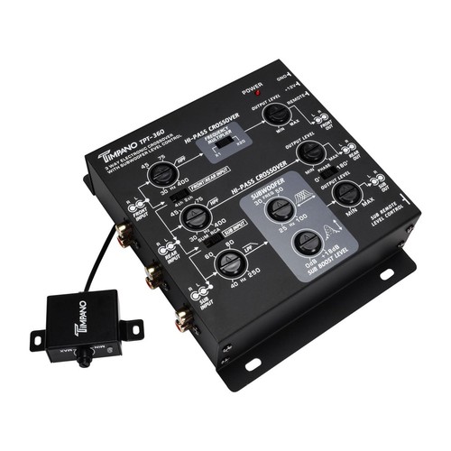 Crossover elettronico vie - elettronico, 3
