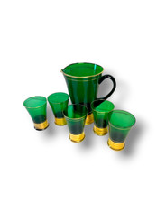 Set Caraffa con 5 Bicchieri in