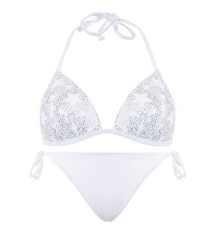 Costume completo bikini strass - costume,