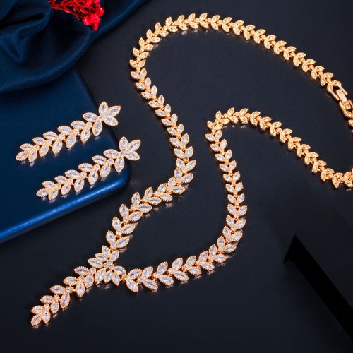 Collana orecchini pendenti - collana,