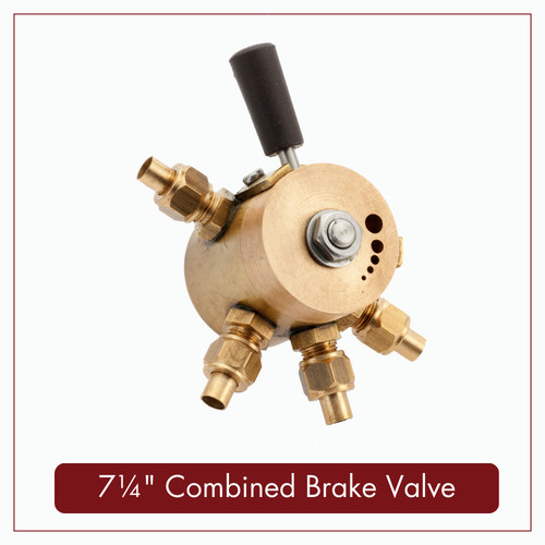 Valvola freno combinata e - valvola,