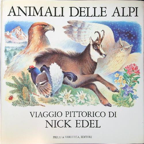 Animali delle alpi edel - delle,