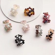 Anello Fiore Aperto Resina