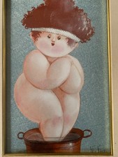 Nicola Vietti olio su tela 20x30 cm, completo di cornice e certificazione