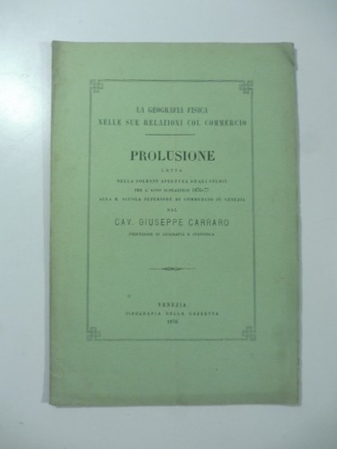 Giuseppe carraro geografia - giuseppe, la