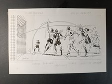 disegno originale GIANELLI Milan-Vicenza 2000 (26x17 cm) 6