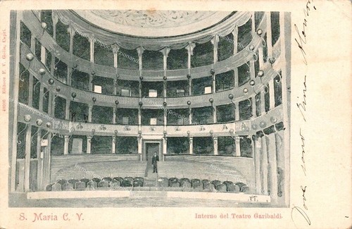 Eh221 cartolina santa maria - santa,