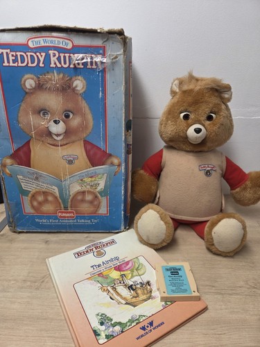 Bambola teddy ruxpin peluche - bambola,