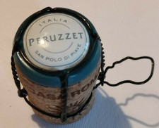 Capsula Bianca con tappo in sughero Spumante Perruzzet San Polo di Piave