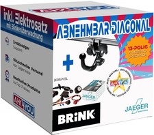 Gancio di traino BRINK per