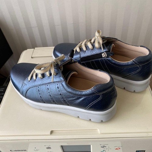 Scarpe blu lucido 5 - blu, 23,5