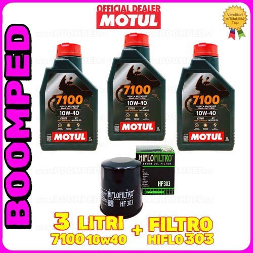 Kit tagliando olio motul 7100 - motul,