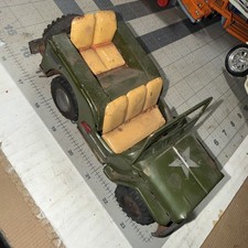 Vintage Japan Lucky US Army Jeep latta attrito