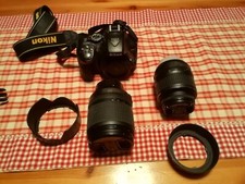 Nikon D5300 24.2Mpx  Digitale SLR Fotocamera- Nera (Kit con 18-55mm e 18-105)