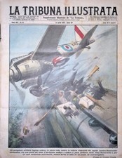 La Tribuna Illustrata 11 Aprile 1937 Orologio Oche Duomo di Barcellona Topolino