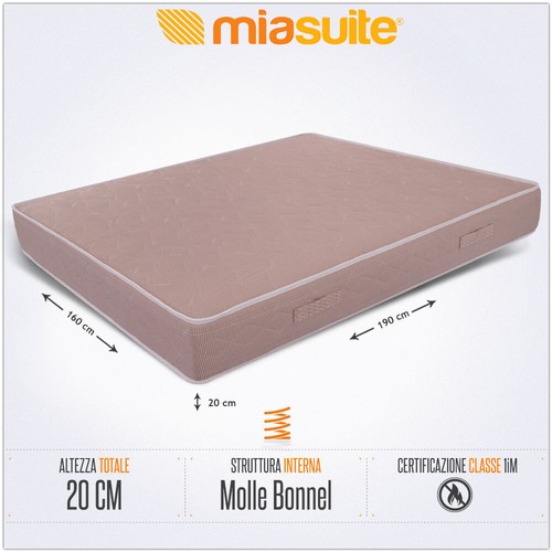 Materasso ignifugo molle - materasso,