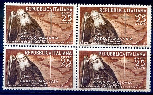 Italia 1952 massaia - massaia, quartina
