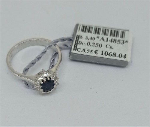 Anello oro bianco - anello,