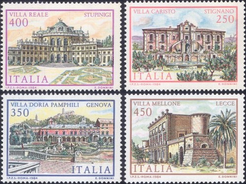 Italia 1984 set - set, 4v