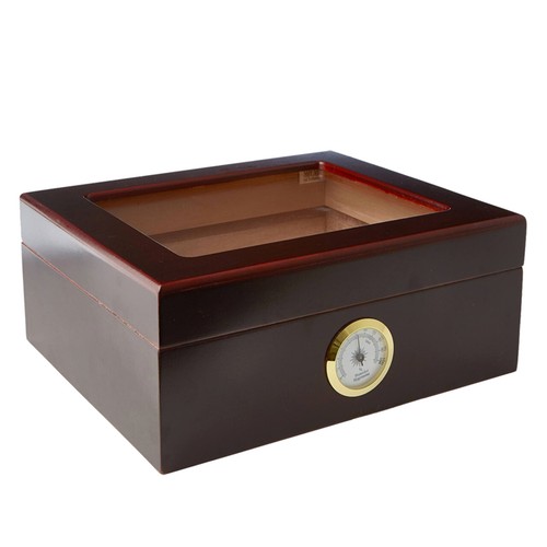 Isle glasstop mahogany - le,