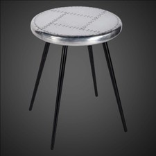 Sgabello in alluminio