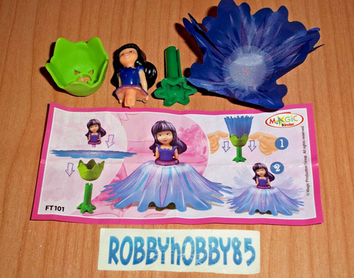 Ft101 fata con vestito blu - blu, +
