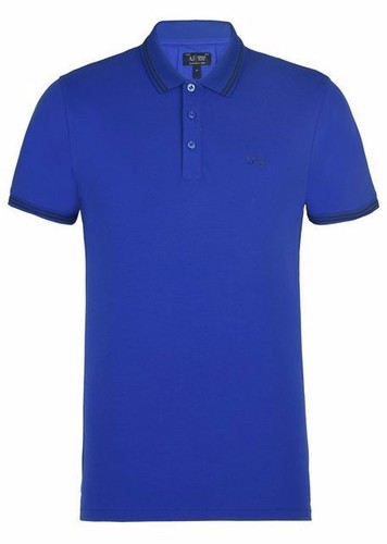 Polo armani jeans uomo blu - polo,