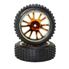 RCS TIRES Complete 1/16 Buggy