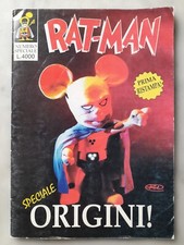 Edizioni Foxtrot RAT-MAN speciale ORIGINI -prima ristampa 1996 AUTOPRODOTTA