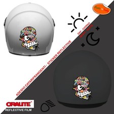 Adesivi casco rifrangenti