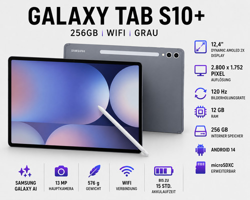 Samsung galaxy tab - samsung, plus