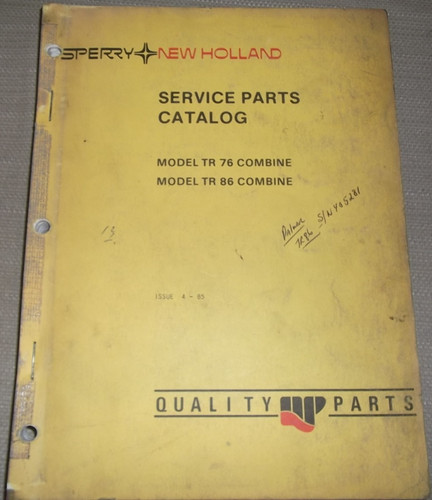 New holland tr76 tr86 - holland,