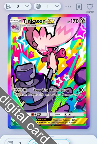 Tinkaton arcobaleno raro - tinkaton,