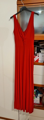 Vestito lungo rosso - rosso, per