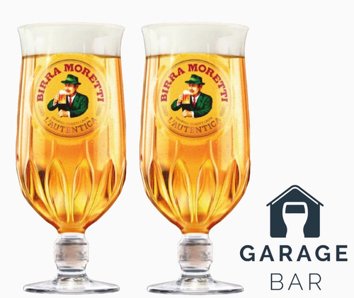 Set birra moretti pint - of, 2