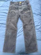 Pantaloni cargo in velluto a