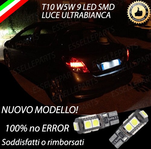 Coppia luci targa led - coppia, a