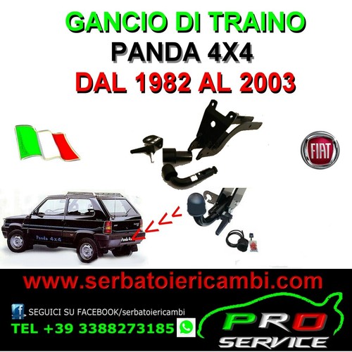 Gancio traino fiat panda - gancio,