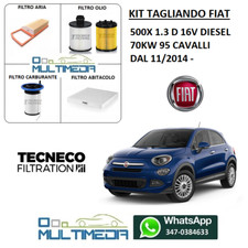 KIT TAGLIANDO 4 FILTRI FIAT