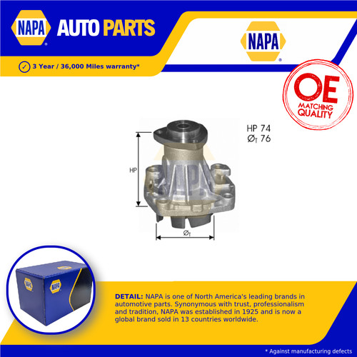 Pompa acqua adatta - per, opel