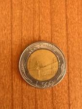500 LIRE ITALIA 1987.