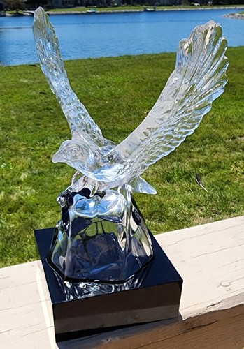 Statuina aquila cristallo - aquila,