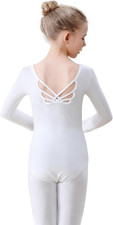 Body Da Ginnastica Artistica Bambina Cotone Body Da Danza Classica Balletto Mani