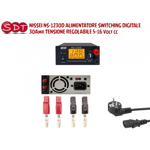 Nissei 1230d alimentatore - ns-1230d,